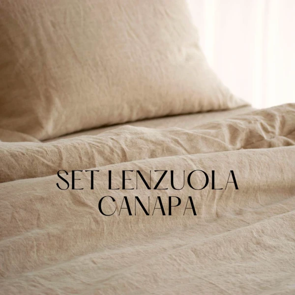 Set Lenzuola - Complete - Canapa